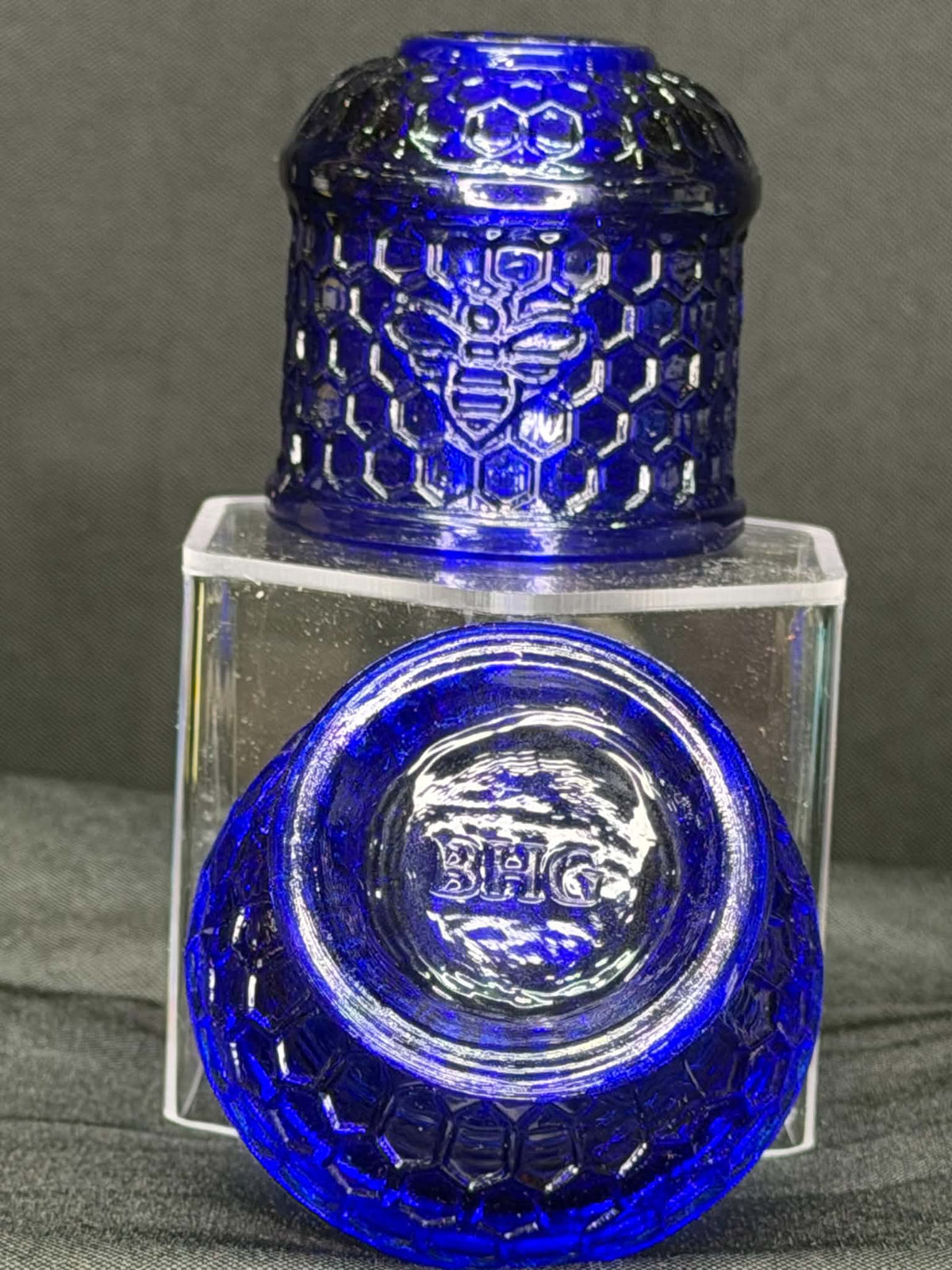 BHG Honeycomb Fairy Lamp Royal