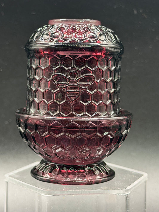 Honeycomb Bee Fairy Lamp Mulberry