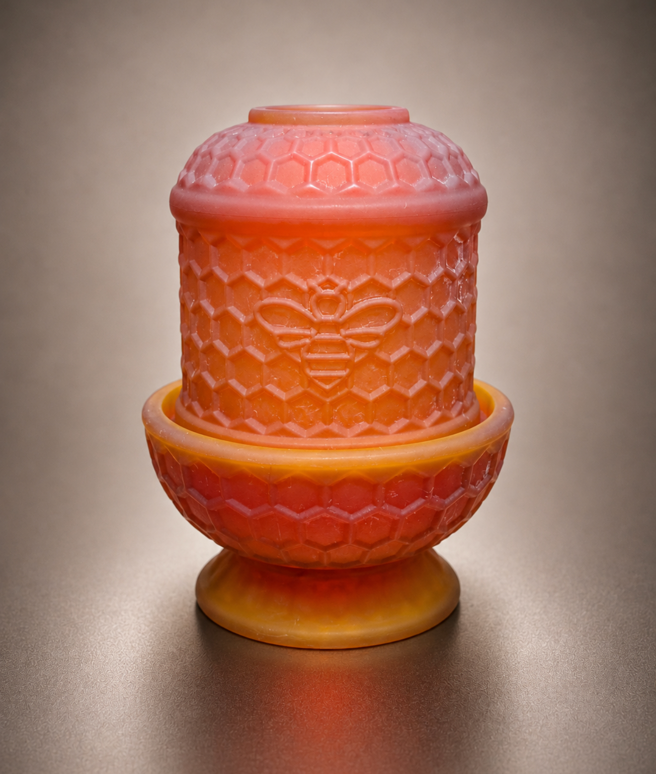 BHG Honeycomb Fairy Lamp Sunfire Mist